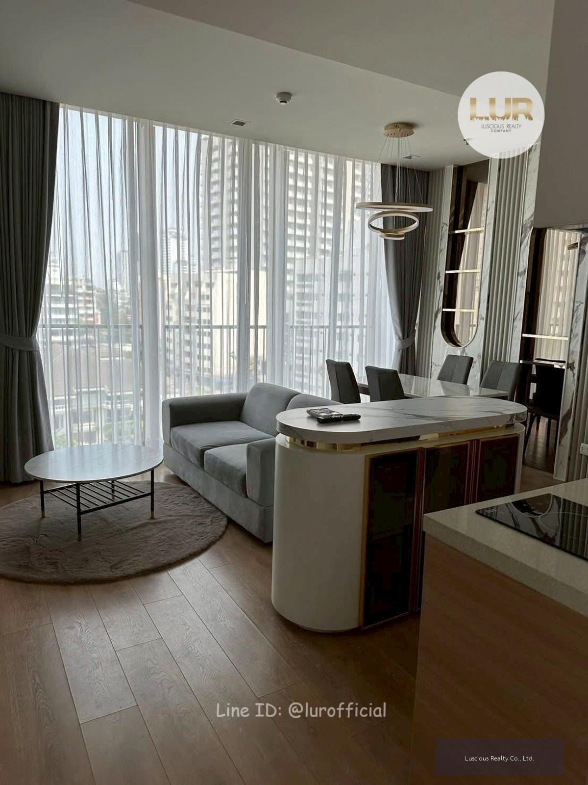 คอนโดให้เช่า Noble Around Sukhumvit 33 ✅2 ห้องนอน 2 ห้องน้ำ ✅Fully Furnished ✅WIFI