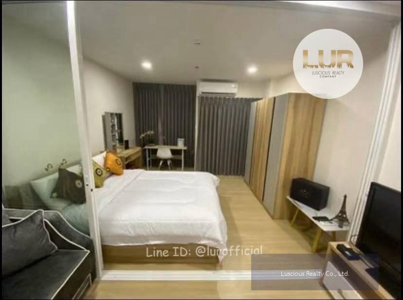For Rent ให้เช่าคอนโด Supalai Veranda Ramkamhaeng ✅1นอน 1น้ำ 30ตรม. ✅วิวสวน ✅ชั้นสูง