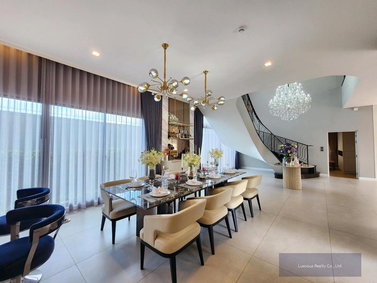 ขาย / เช่า แกรนด์ บางกอก บูเลอวาร์ด กรุงเทพกรีฑา ❤️วิวสวน ❤️ขนาดบ้านใหญ่สุด
