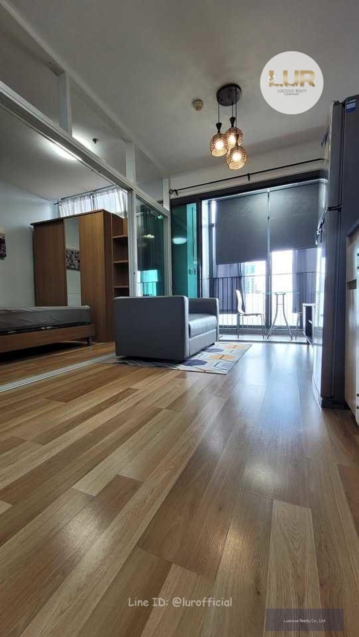 ✅ ให้เช่าคอนโด Ideo Blucove Sukhumvit ✅ 1 ห้องนอน 1 ห้องน้ำ ระเบียงทิศใต้ รับลมดี