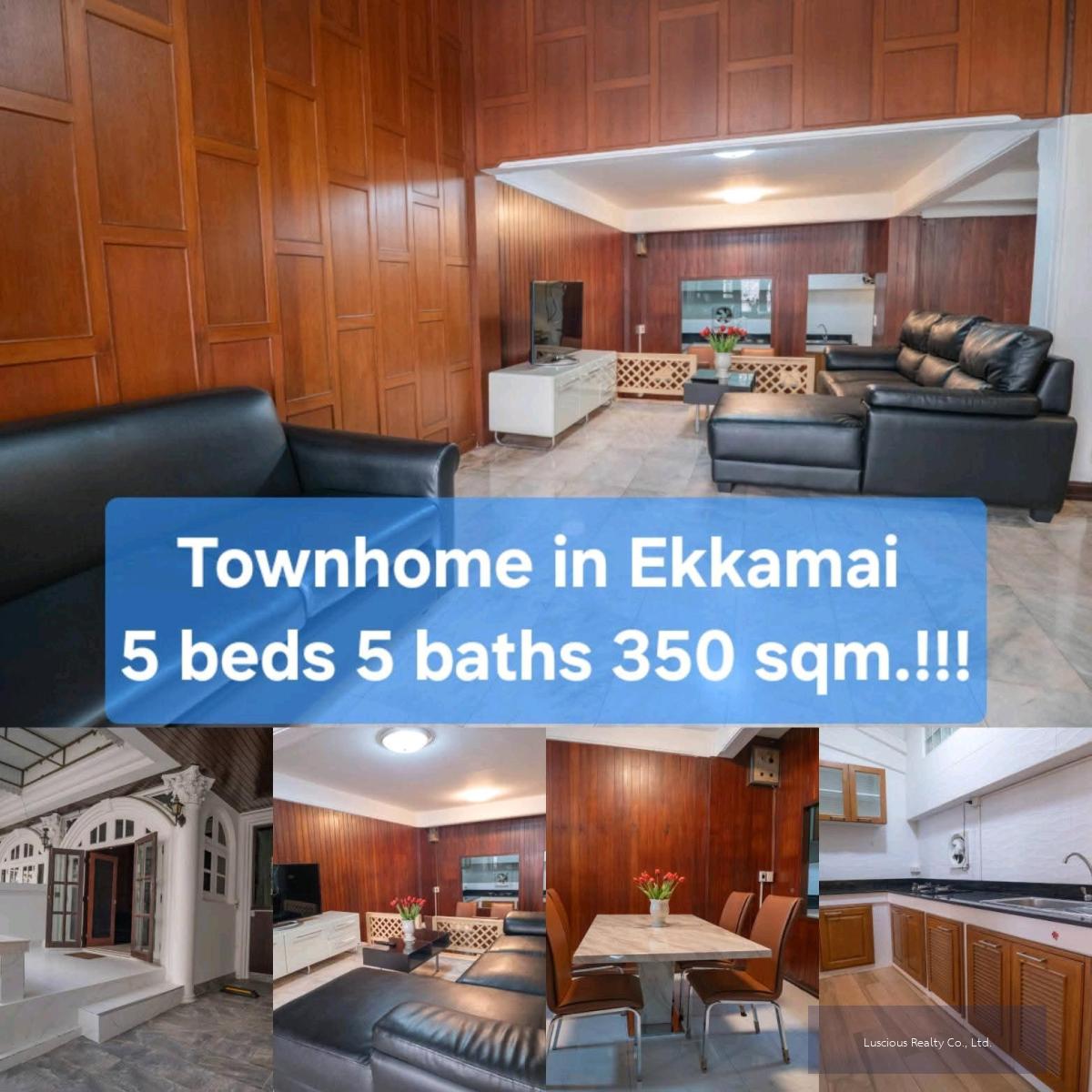 House for Rent in Ekkamai #บ้านเช่า #แต่งสวย เอกมัย
