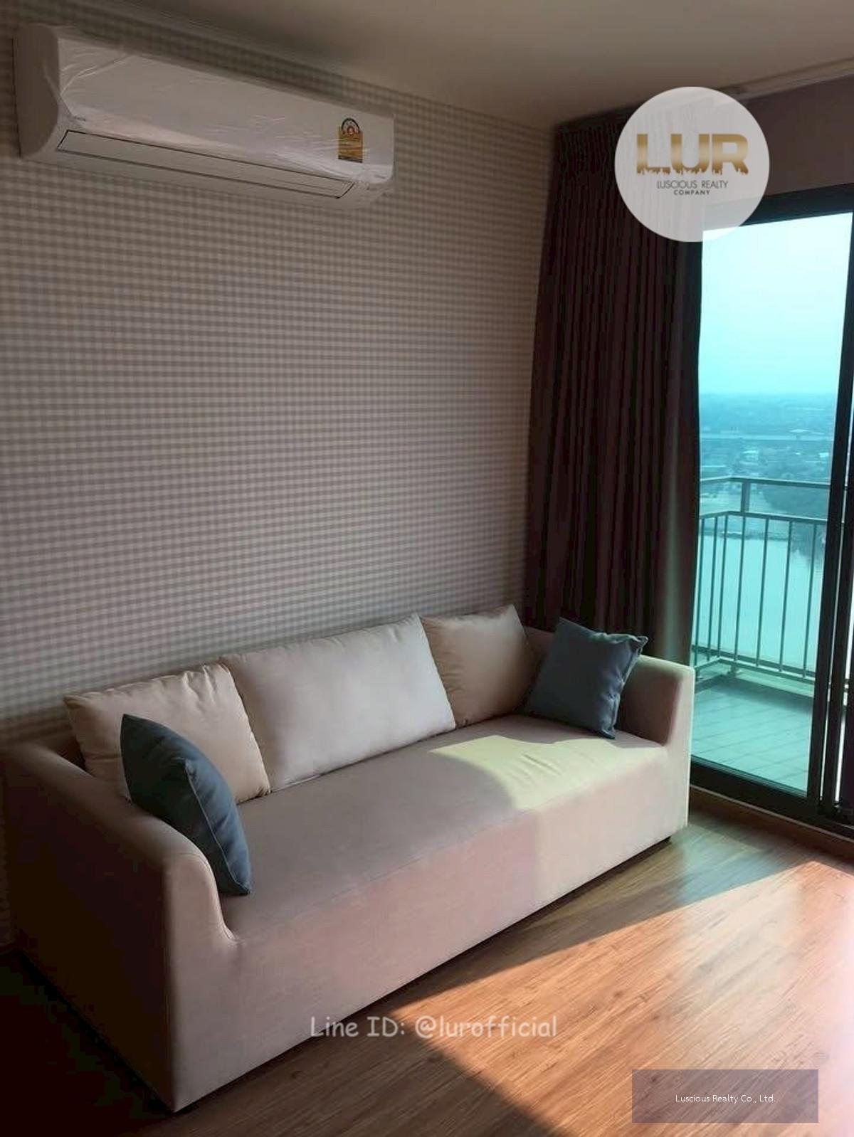 ✨ขายคอนโด U Delight Residence Riverfront Rama 3✨ ชั้นสูงห้องมุมวิวแม่น้ำแบบพาโรนามา ✨Newly Renovated