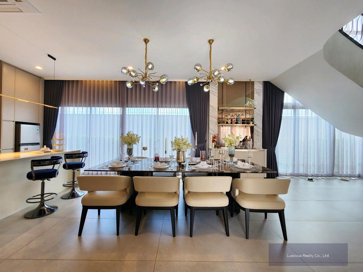 ขาย / เช่า แกรนด์ บางกอก บูเลอวาร์ด กรุงเทพกรีฑา ❤️วิวสวน ❤️ขนาดบ้านใหญ่สุด