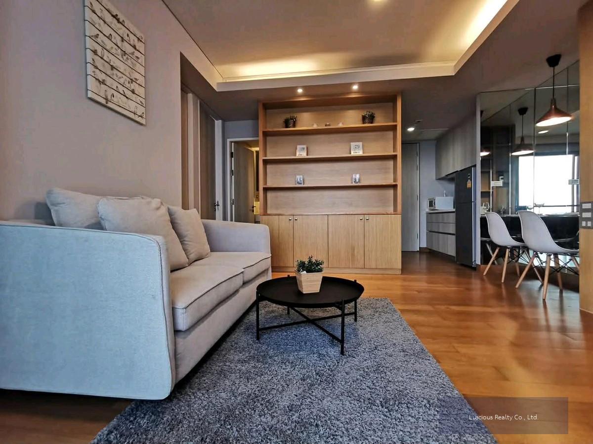 The Lumpini 24 ขายและให้เช่า (Sell ​​and rent) 2br.2bath 54.3 sqm. corner วิวบางกระเจ้า และ City View
