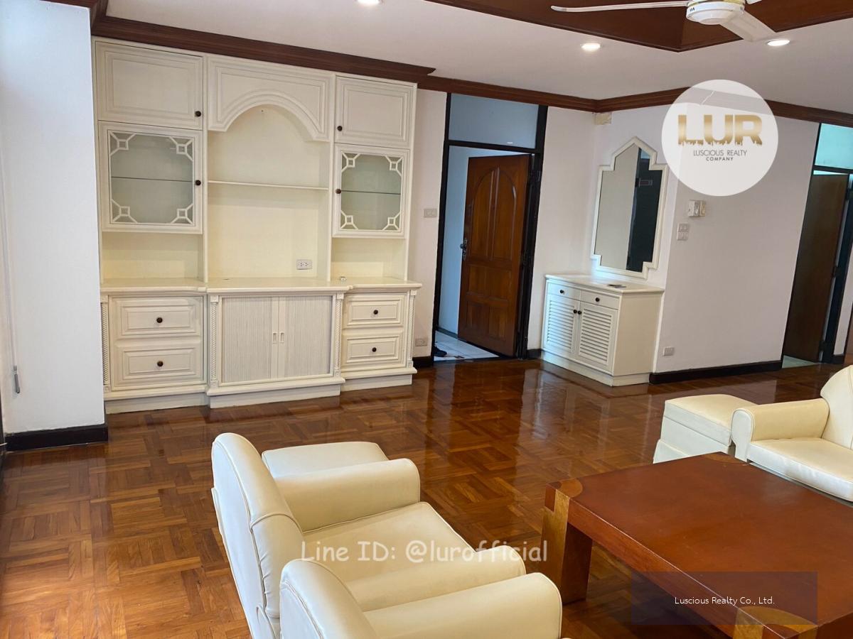 Condo for Rent ห้องกว้าง อยู่สบาย ✅ใกล้ BTS นานา ✅Pet Friendly | Rishi Court