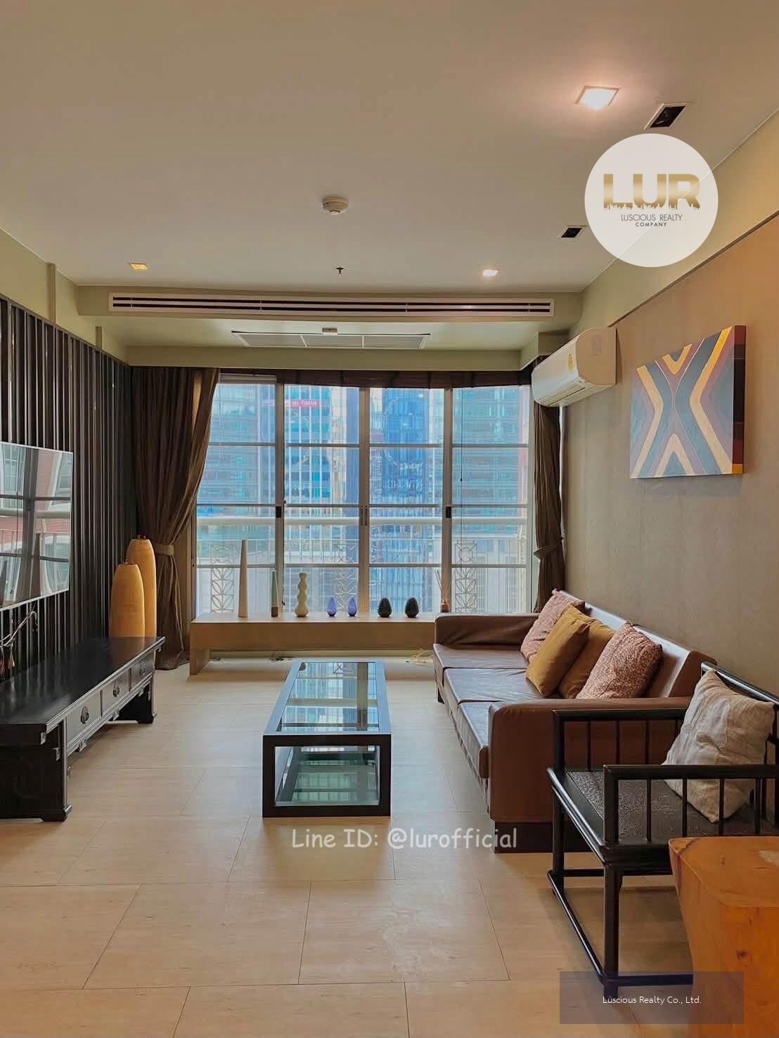Condo for Rent ให้เช่าคอนโดห้องใหญ่ใจกลางอโศก วิวเมือง ชั้นสูง ใกล้ BTS อโศก | Citi Smart Sukhumvit 18