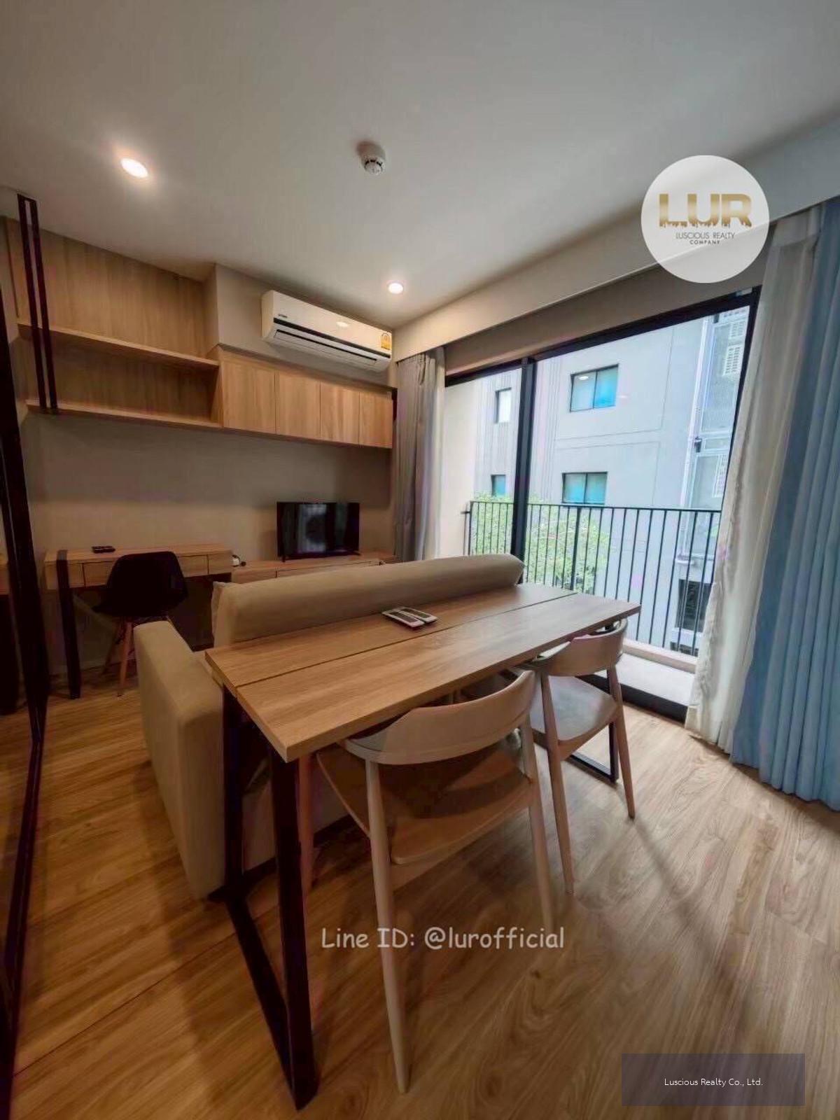 คอนโดให้เช่า 💐Blossom Condo Sathon-Charoen Rat💐 1 ห้องนอน 1 ห้องน้ำ ตกแต่งพร้อมอยู่