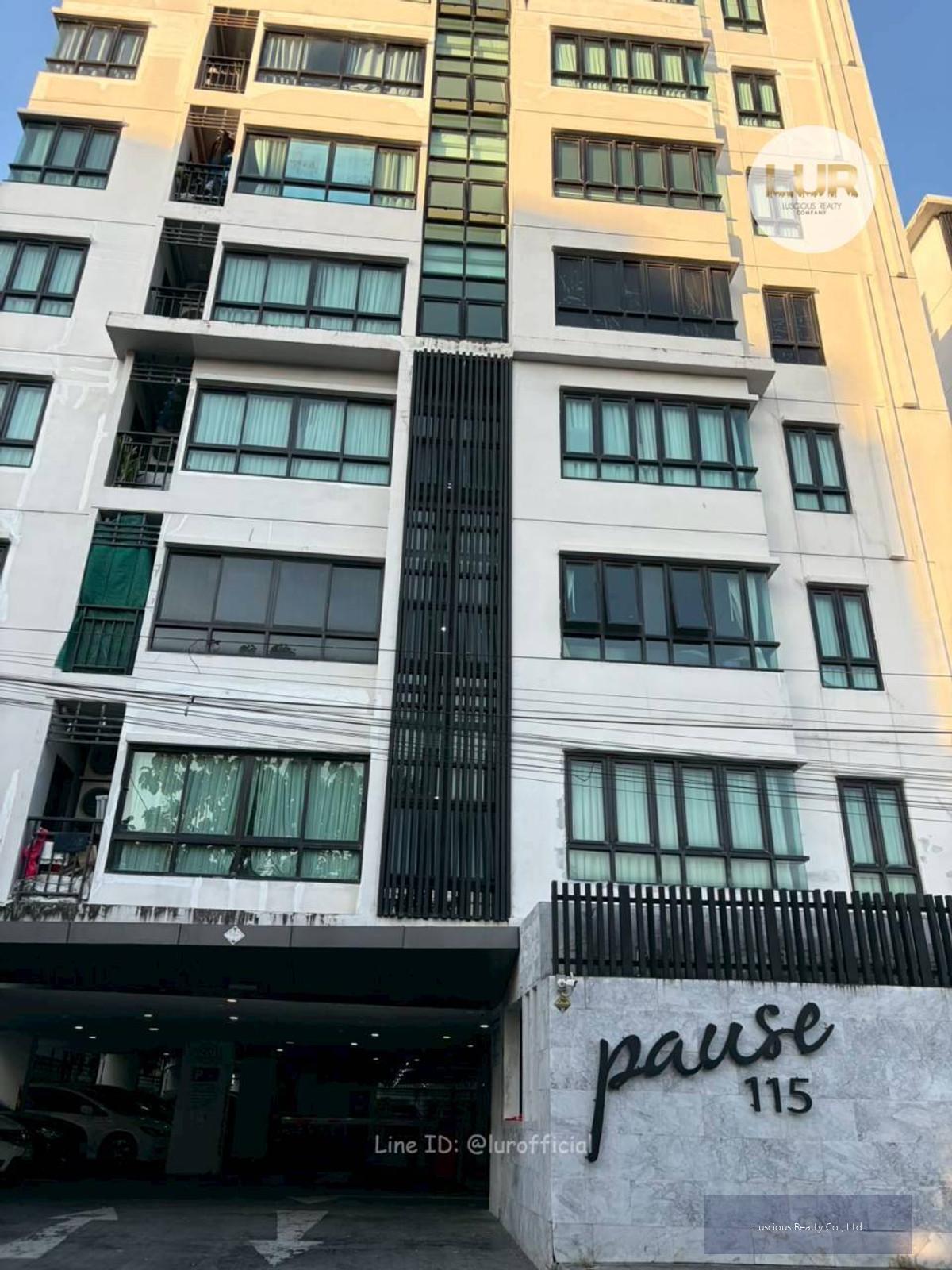 เช่าคอนโด พอสสุขุมวิท115 BTSปู่เจ้า บิ๊กซีสำโรง2 รพ.เมืองสมุทรปู่เจ้าฯ CondoForRent PauseSukhumvit115 BTSPuChao BigCSamrong2 MueangSamutPuChaoHospital