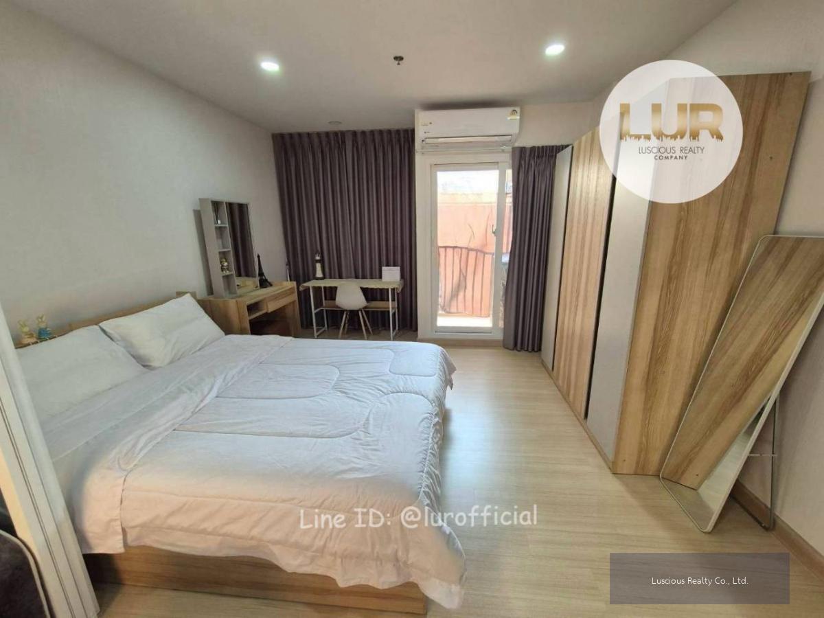 For Rent ให้เช่าคอนโด Supalai Veranda Ramkamhaeng ✅1นอน 1น้ำ 30ตรม. ✅วิวสวน ✅ชั้นสูง