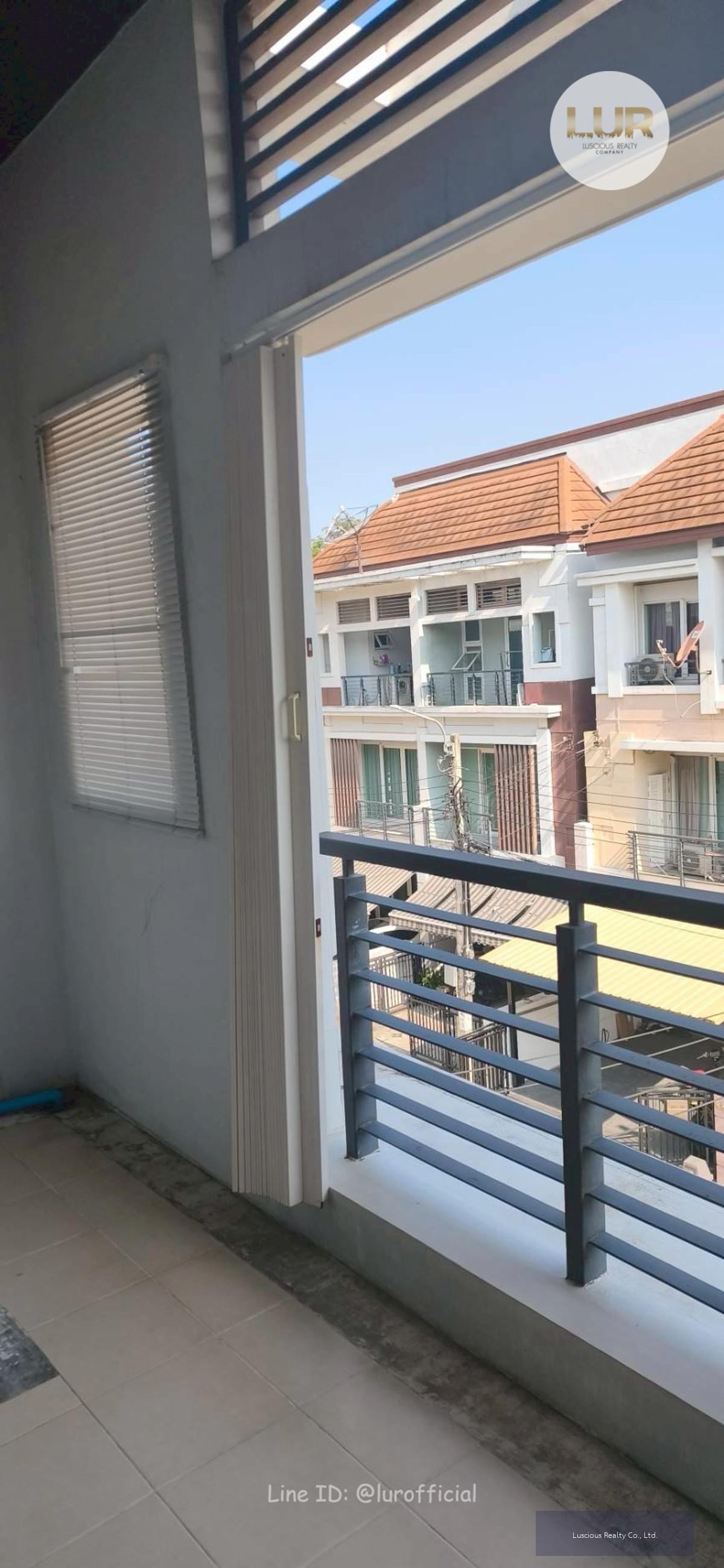 ✨ให้เช่าทาวน์เฮ้าส์ 3 ชั้น Baan Klang Muang Urbanion Rama 9-Ladprao✨ เลี้ยงสัตว์ได้ 🐶 Pet Friendly