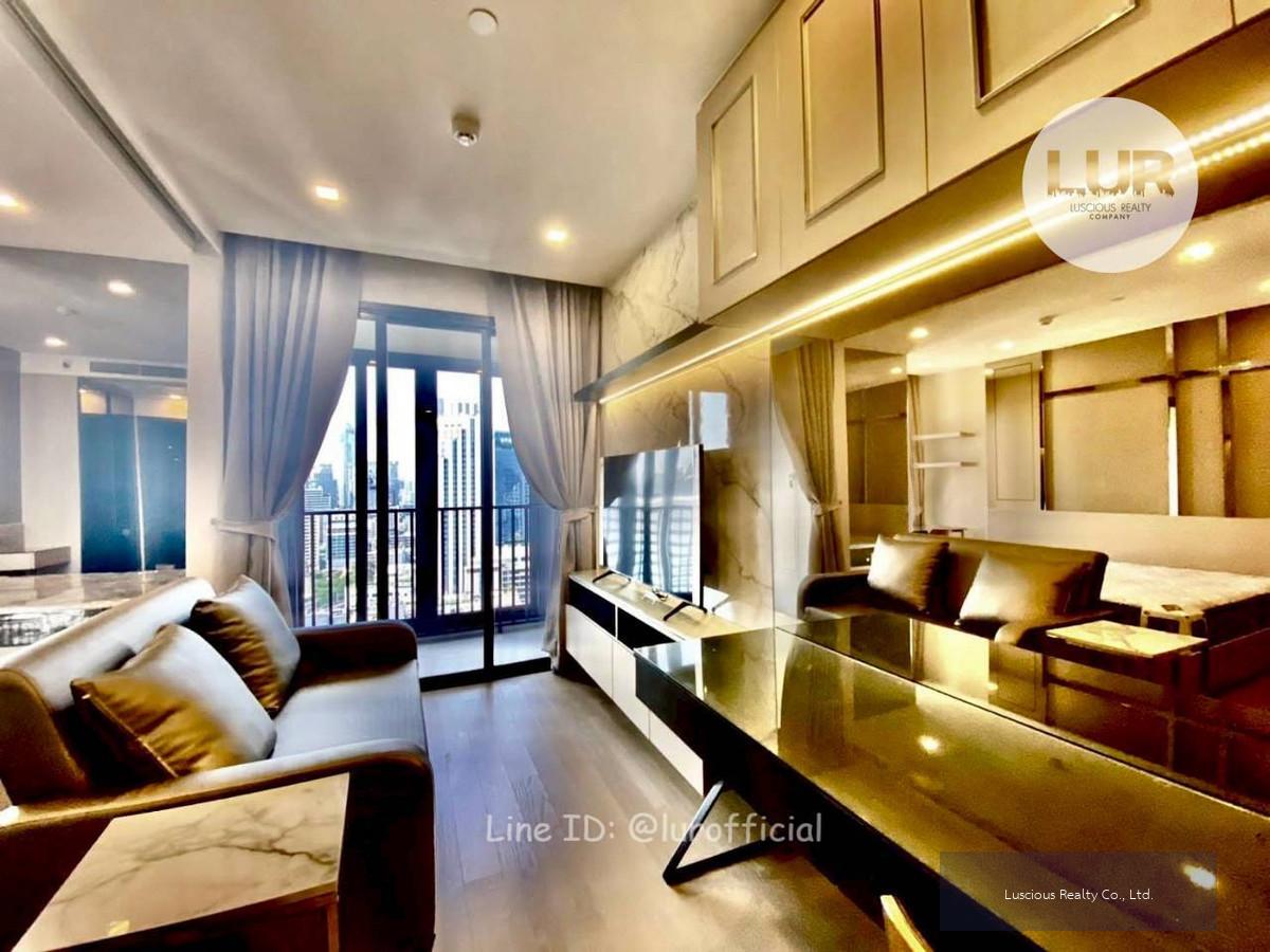 ให้เช่าคอนโด Ashton Asoke ✨ห้องชั้นสูงฝั่งตะวันตก ✨Fully Furnished with City View