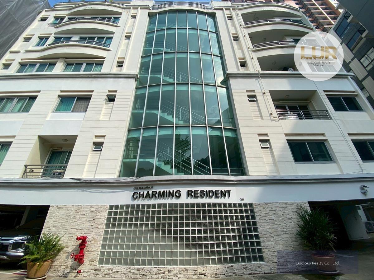 อพาร์ตเมนต์สุขุมวิท ใจกลางเมือง เช่าอพาร์ทเม้นท์ ชาร์มมิงเรสซิเดนท์ สุขุมวิท22 BTSอโศก เอ็มสเฟียร์ สวนเบญจกิติ รพ.สมิติเวชสุขุมวิท  CondoForRent CharmingResident Sukhumvit22 BTSAsok EmSphere BenchakittiPark SamitivejSukhumvitHospita