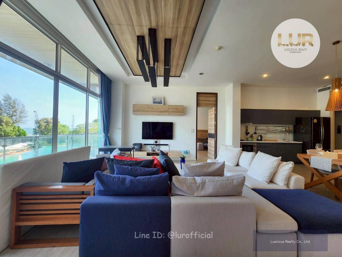 ขายคอนโดตากอากาศติดริมทะเลหัวหิน Wan Vayla Hua Hin-KhaoTao พร้อมเฟอร์นิเจอร์ built in ครบครัน