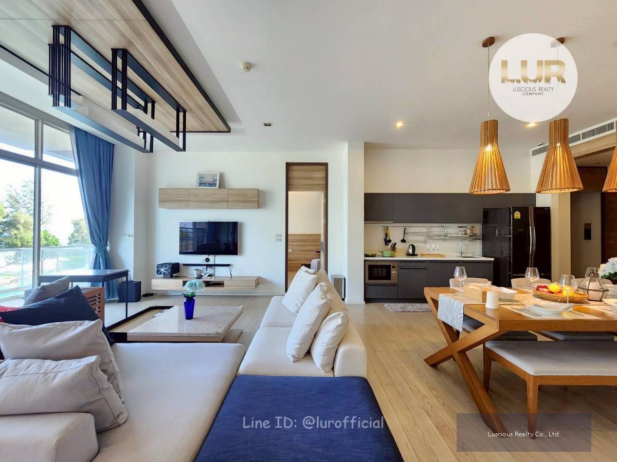 ขายคอนโดตากอากาศติดริมทะเลหัวหิน Wan Vayla Hua Hin-KhaoTao พร้อมเฟอร์นิเจอร์ built in ครบครัน