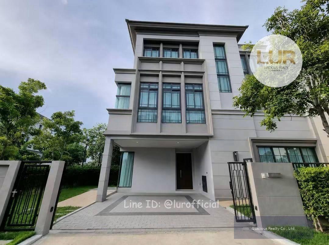 ✨For Sale ขายบ้านเดี่ยวหลังมุม The SONNE Srinakarindra - Bangna ✨4 นอน 4 น้ำ 3 ที่จอดรถ