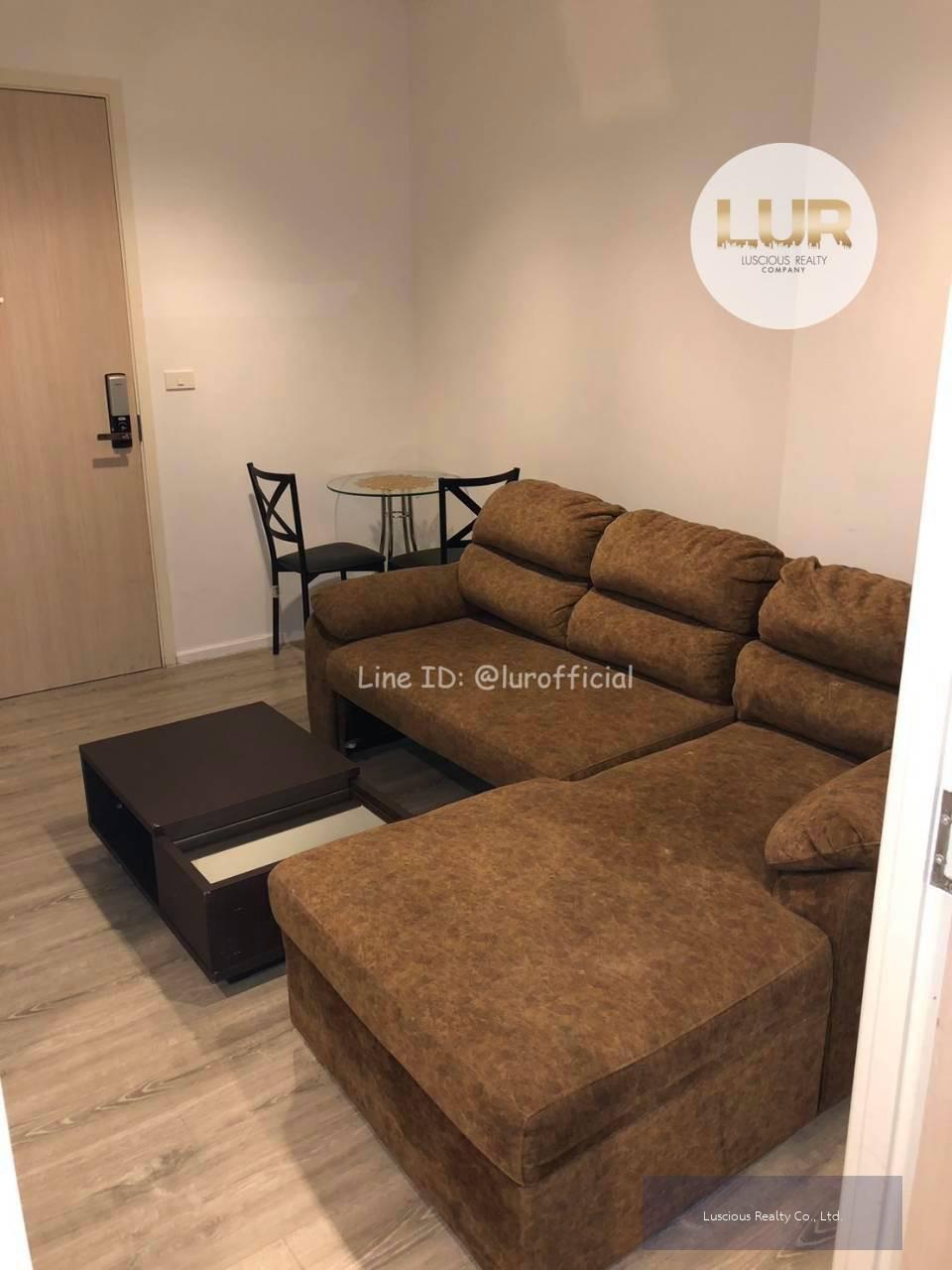 📍ให้เช่าคอนโด Knightsbridge Sky River Ocean ✅1นอน 1น้ำ 31.51 ตรม. ชั้นสูง