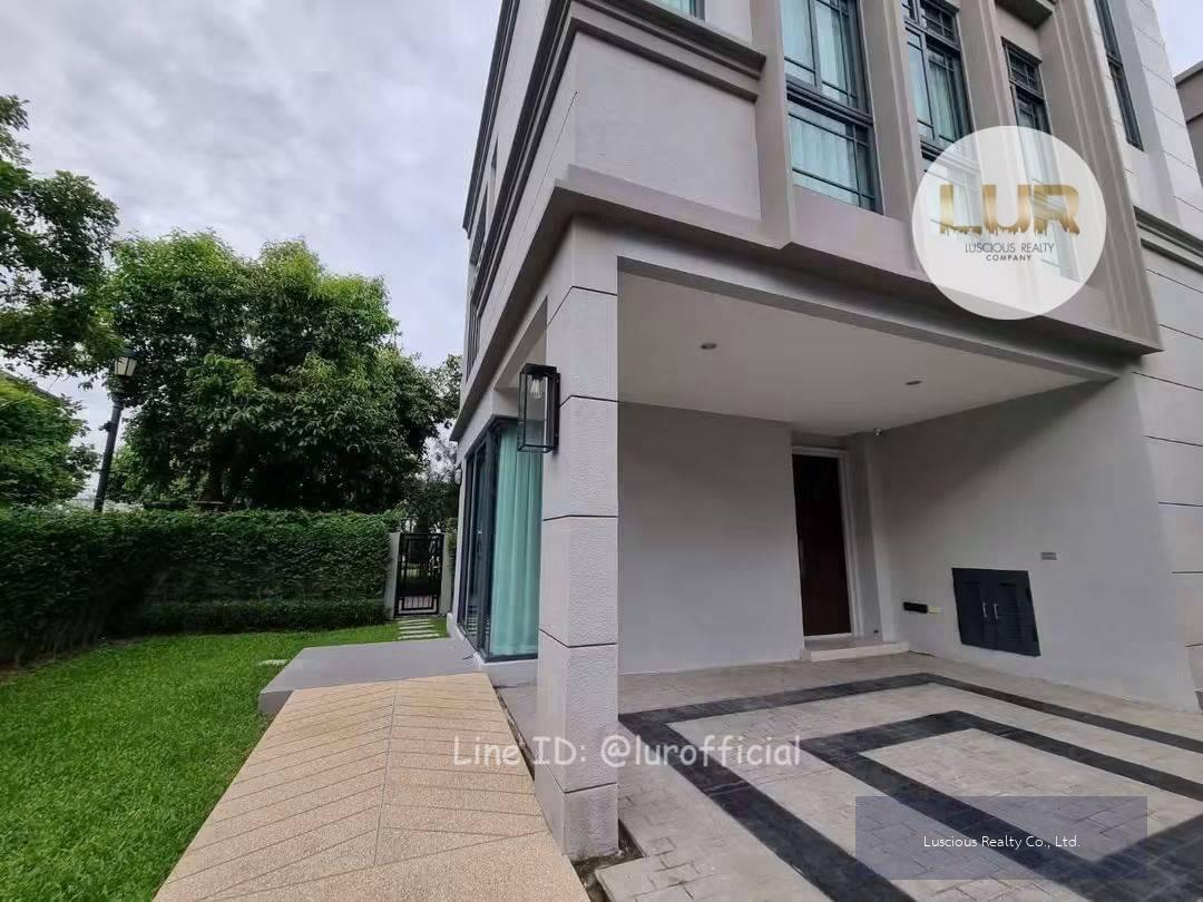 ✨For Sale ขายบ้านเดี่ยวหลังมุม The SONNE Srinakarindra - Bangna ✨4 นอน 4 น้ำ 3 ที่จอดรถ