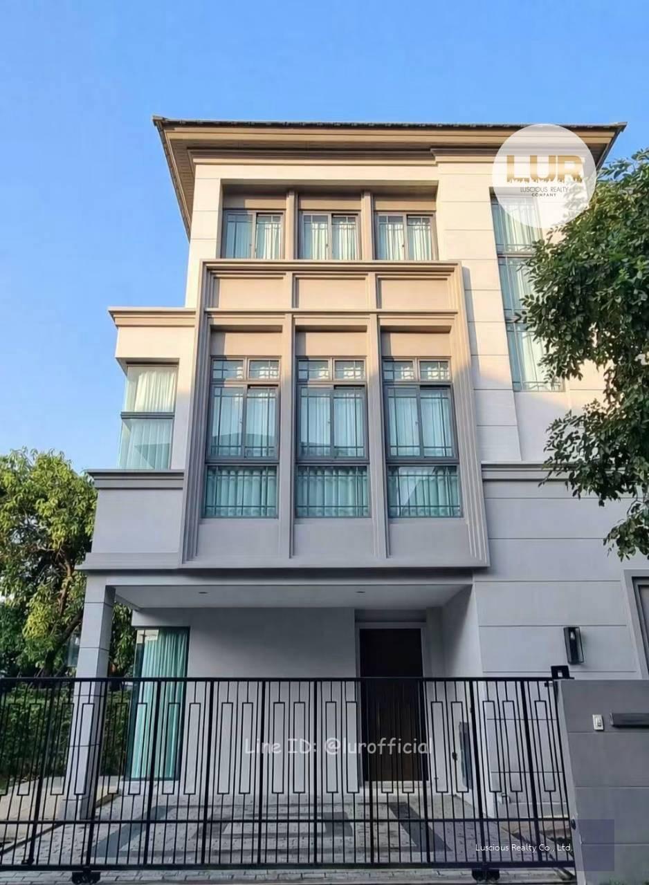 ✨For Sale ขายบ้านเดี่ยวหลังมุม The SONNE Srinakarindra - Bangna ✨4 นอน 4 น้ำ 3 ที่จอดรถ
