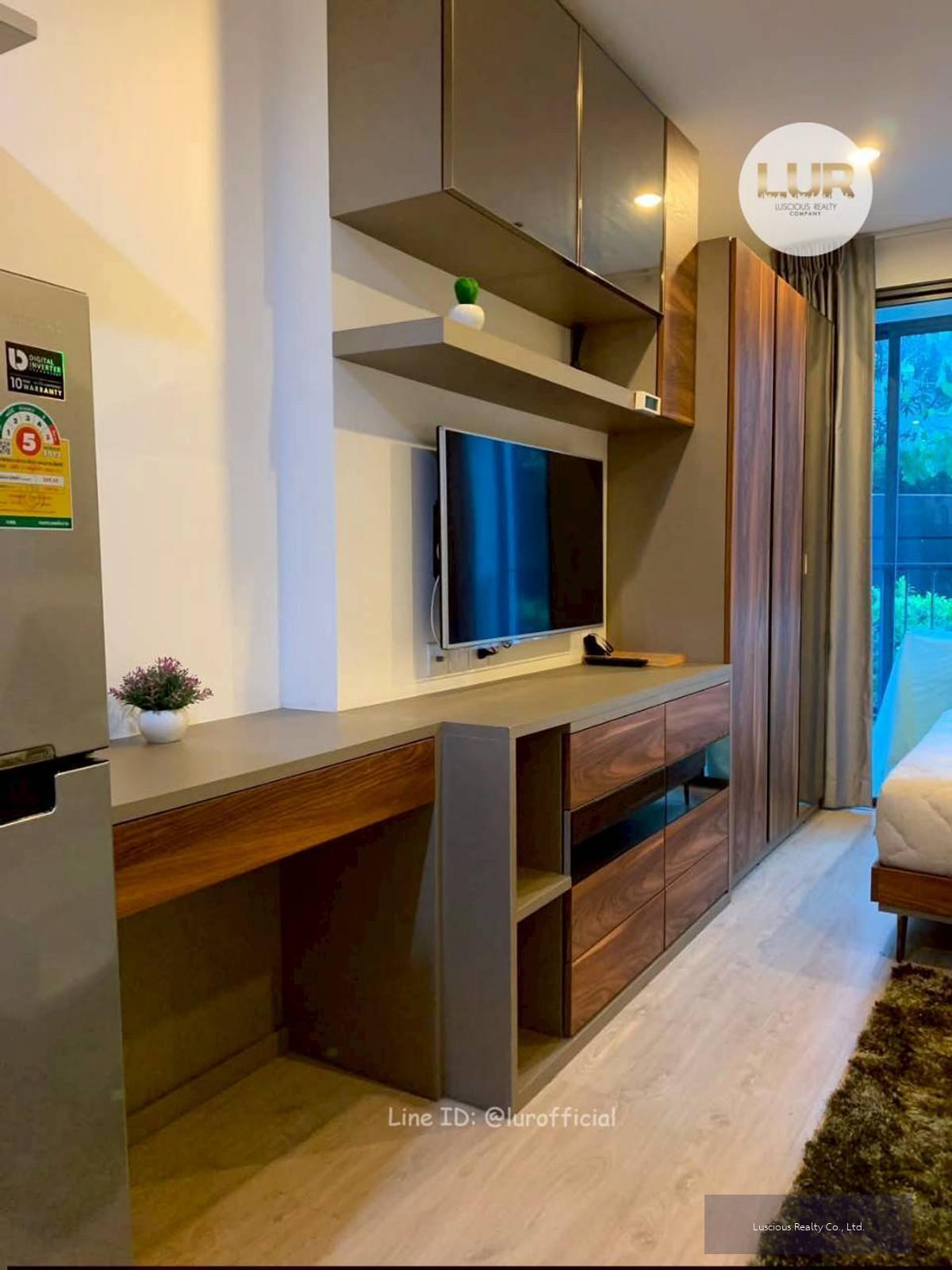 ✨ ให้เช่าคอนโด Ideo Q Chula-Samyan ✨ ห้องสตูดิโอ วิวสวน 🌿