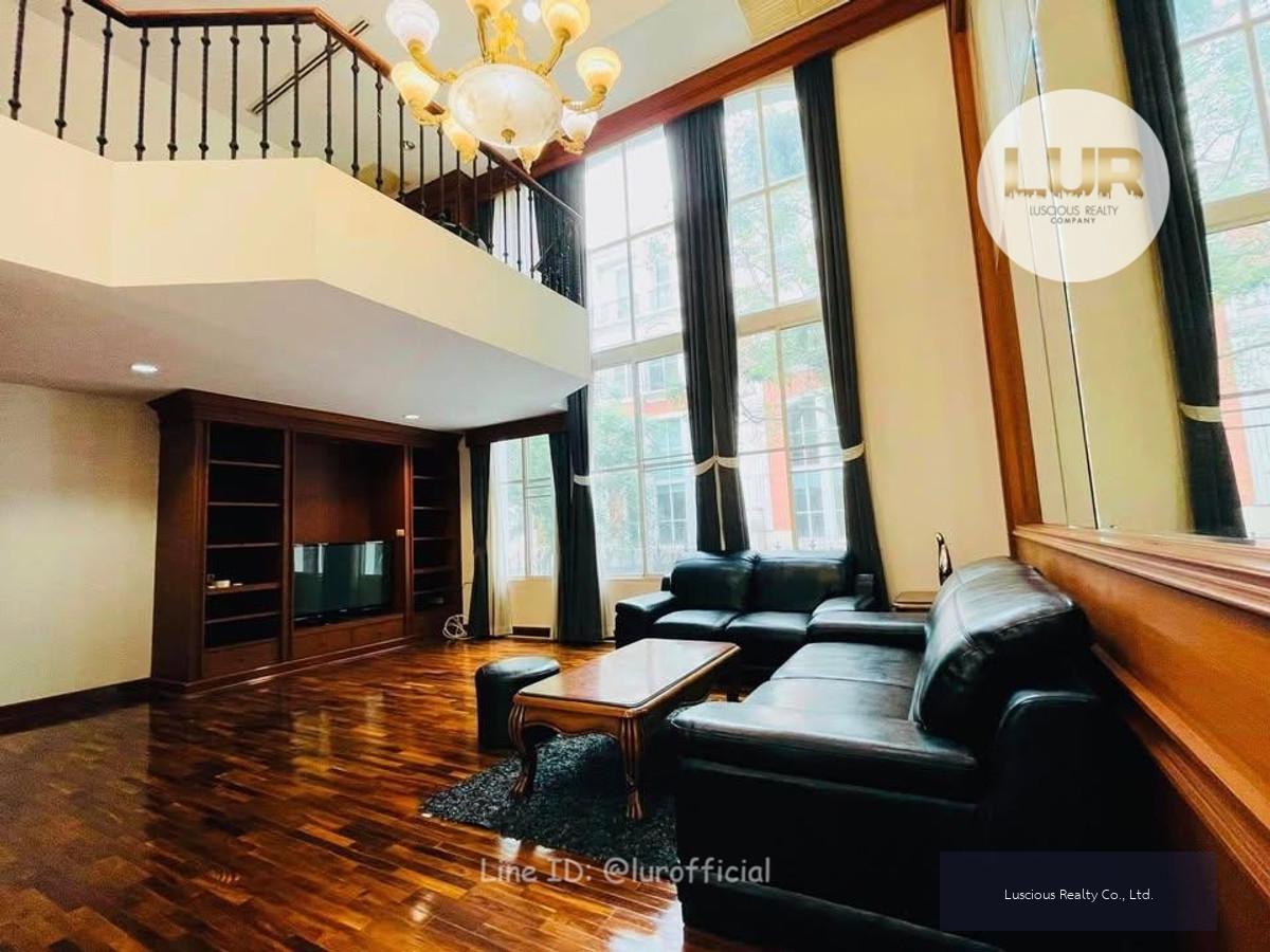 ให้เช่าบ้านทาวน์โฮมหรูใจกลางทองหล่อ 💖  Baan Klang Khung British Town-Thonglor 💖